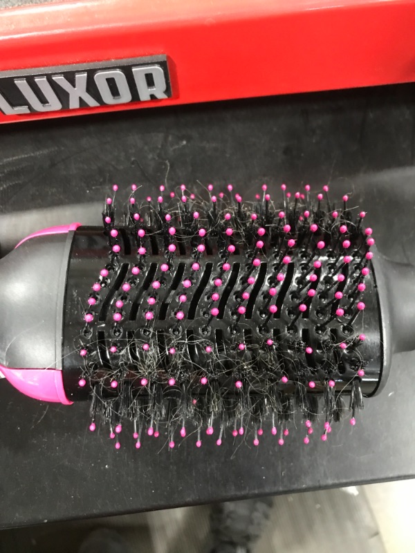 Photo 2 of Pink and Black Blow Dryer Brush