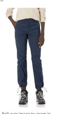 Photo 1 of Amazon Essentials Women's Stretch Woven Outdoor Hiking Pants with Utility Pockets
SIZE 12