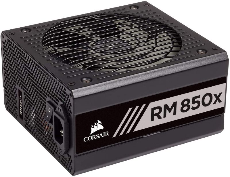 Photo 1 of Corsair RMX Series, RM850x, 850 Watt, 80+ Gold Certified, Fully Modular Power Supply (CP-9020180-NA)
