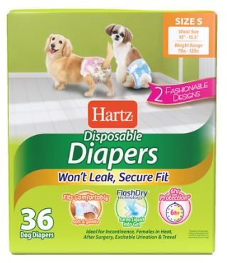 Photo 1 of Hartz Disposable Male & Female Dog Diapers
