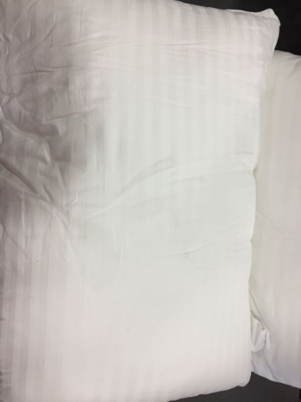 Photo 3 of Beckham Hotel Collection Luxury Linens Down Alternative Pillows for Sleeping, Queen, 2 Pack