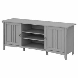 Photo 1 of Bush Furniture Salinas 60W TV Stand for 65 Inch TV in Cape Cod Gray