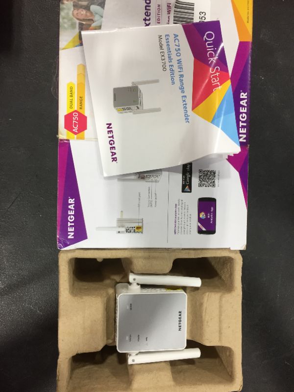 Photo 2 of NETGEAR Wi-Fi Range Extender EX2700 - Coverage Up to 800 Sq Ft and 10 devices with N300 Wireless Signal Booster & Repeater (Up to 300Mbps Speed), and Compact