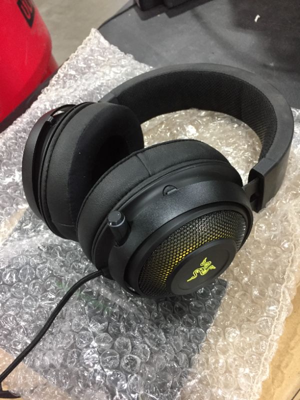 Photo 2 of Razer Kraken X Ultralight Gaming Headset: 7.1 Surround Sound - Lightweight Aluminum Frame - Bendable Cardioid Microphone - PC