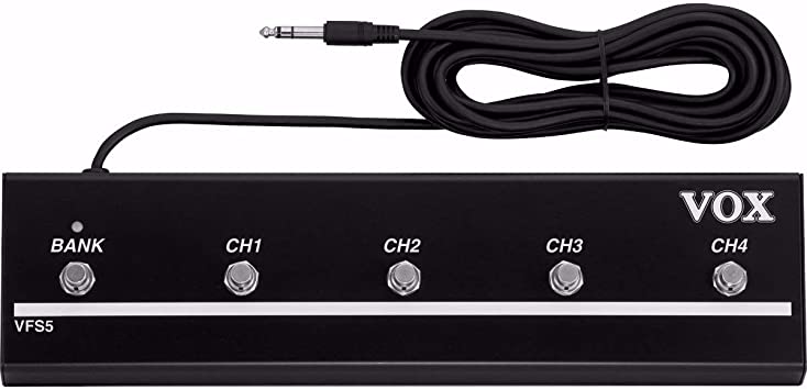 Photo 1 of VOX VFS5 VT-Series 5-Button Footswitch
