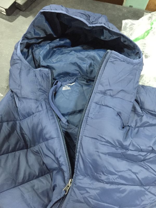 Photo 1 of Amazon Essentials Blue parka (size L)