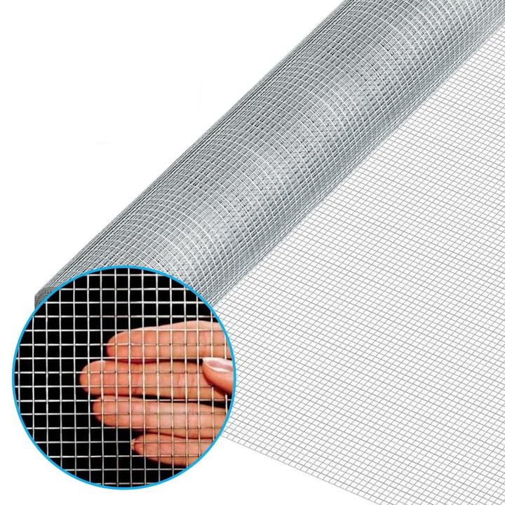 Photo 1 of Amagabeli Galvanized Hardware Cloth 36inx100ft 1/4inch 23 Gauge Chicken Wire Fence Mesh JW003
