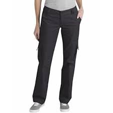 Photo 1 of Dickies Women's Relaxed Cargo Pant, Black, Size 4R
