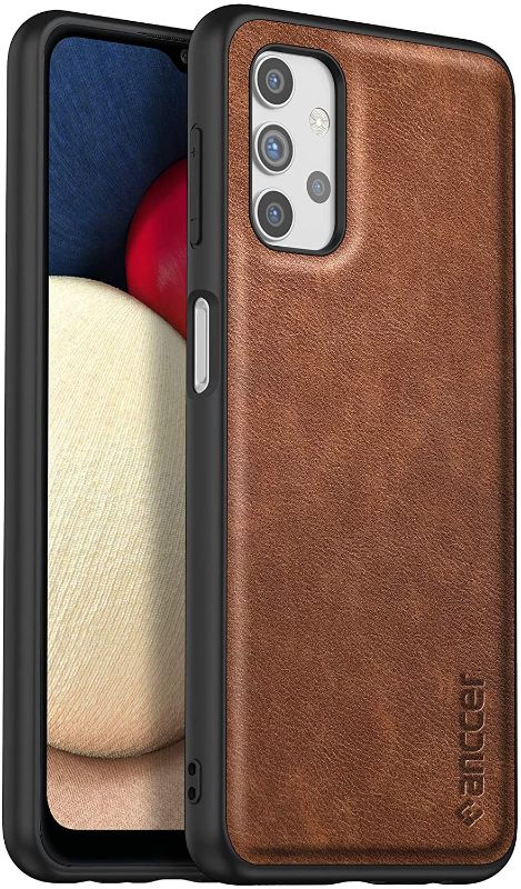 Photo 1 of anccer Newborn Series Compatible with Samsung Galaxy A32 5G Case (Brown)

