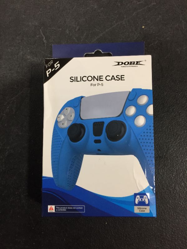 Photo 2 of Colors Anti-slip Silicone Cover Case For SONY Playstation 5 PS5 Controller Gamepad Accessories,Blue
