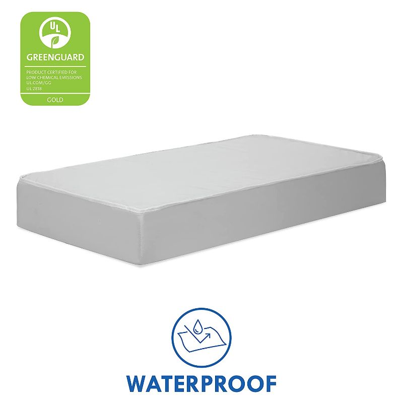 Photo 1 of DaVinci Complete Slumber MINI Crib Mattress, Firm support, Lightweight, Waterproof, Greenguard Gold Certified
