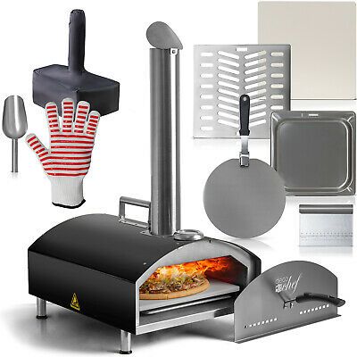 Photo 1 of Deco Chef Portable Outdoor Pizza Oven w/ 2-in-1 Pizza & Grill Oven (Black)
