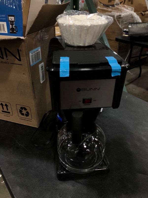 Photo 1 of BUNN BXB Speed Brew Coffee Maker, Stainless Steel, 10 Cup, 38300.0066