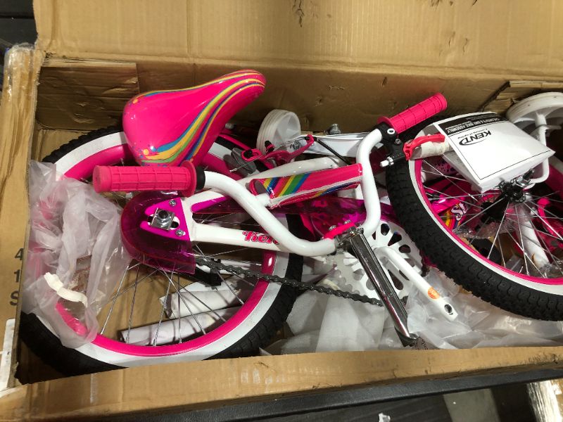 Photo 2 of KENT Girls' Starshine 16 in Bike Pink/White - Girls Bikes at Academy Sports
