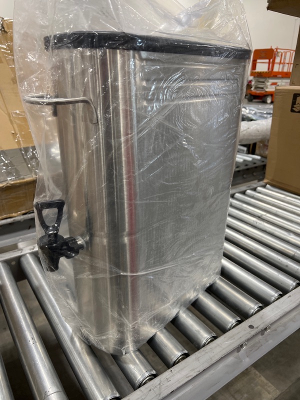 Photo 2 of Winco SSBD-5 Stainless Steel Ice Tea Dispenser, 5-Gallon,Medium
