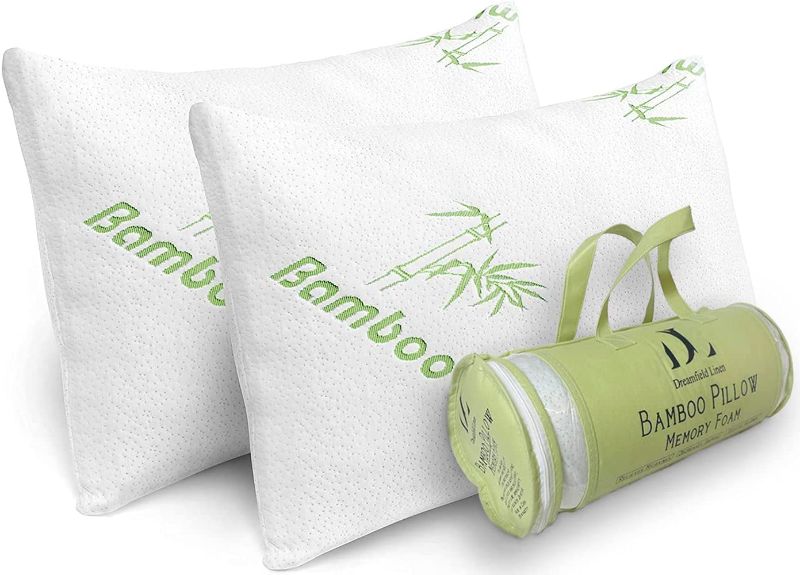 Photo 1 of 2pk Bamboo Pillow for Sleeping