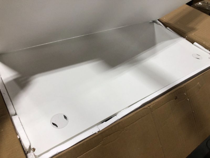 Photo 1 of Vicllax Electric Standing Desk Height Adjustable Table, 48 x 24 Inches, WHITE