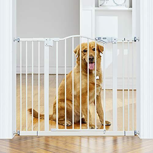 Photo 1 of InnoTruth Wide Baby Gate for Dogs Auto Close Pet Gate 29” to 39.6” Width with...
