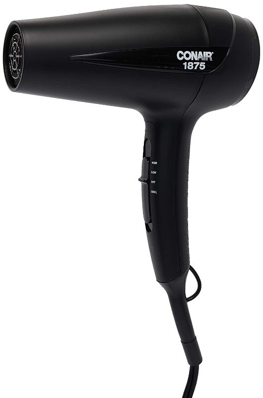 Photo 1 of Conair 1875 Watt Turbo Hair Dryer; Black
