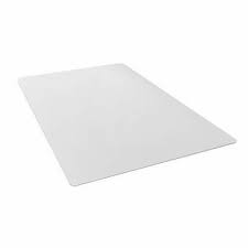 Photo 1 of Amazon Basics Polycarbonate Office Chair Mat for Hard Floors - 47 x 59-Inch, Clear
