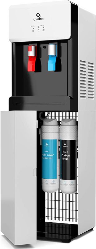 Photo 1 of Avalon A7BOTTLELESS Self Cleaning Touchless Bottleless Cooler Dispenser-Hot & Cold Water Child Safety Lock, UL/Energy Star, White
