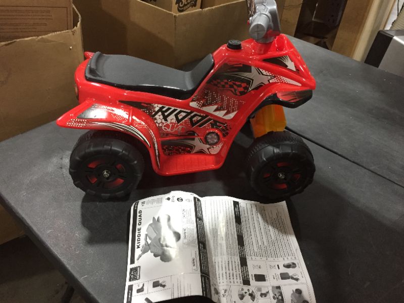 Photo 2 of Kid Motorz Kiddie Quad Red 6V Ride On
