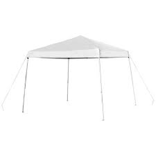 Photo 1 of Flash Furniture 8'x8' Outdoor Pop Up Event Slanted Leg Canopy Tent with Carry Bag
