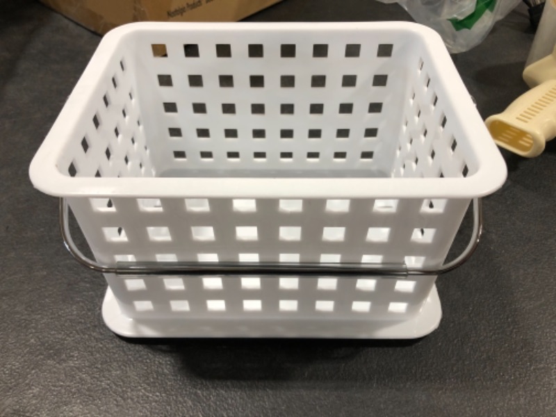 Photo 2 of IDesign Storage Boxes White - White Small Spa Basket
