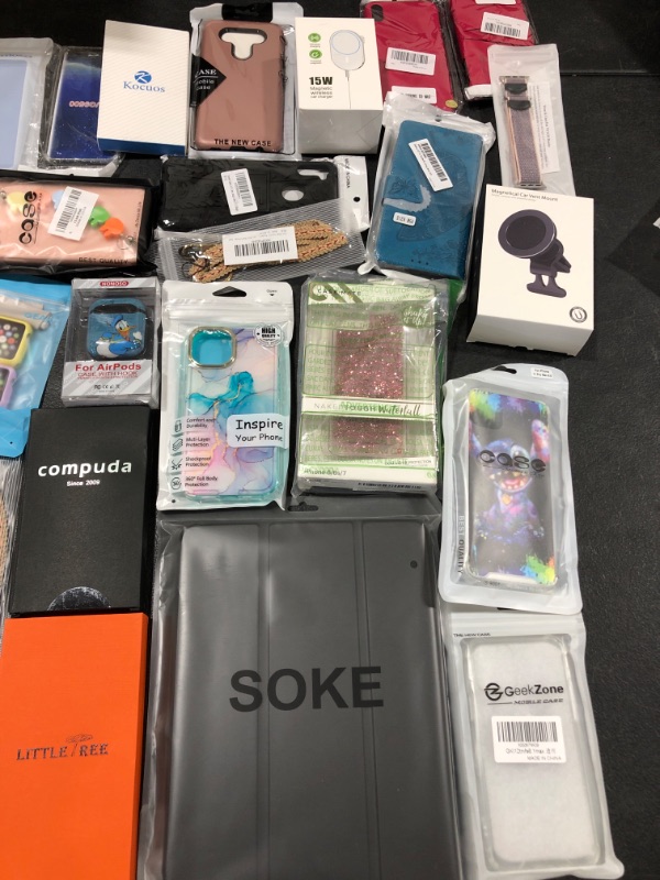 Photo 3 of Box lot - phone cases and accessories