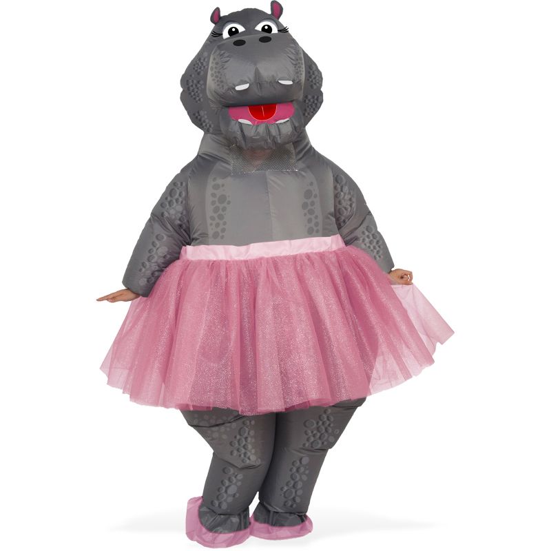 Photo 1 of Hippo Ballerina Inflatable Adult Costume
