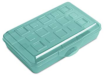 Photo 1 of (2 pack) Sterilite Plastic Pencil Box
