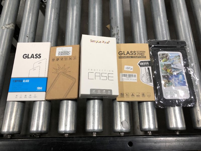 Photo 1 of screen protectors and cases for iphone and samsung (various models) 5 pack