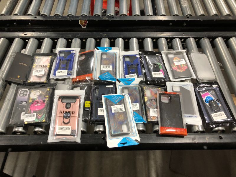 Photo 1 of 21 pack of phone cases, various makes and models