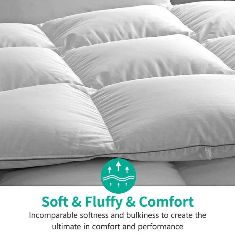 Photo 1 of APSMILE Luxurious All Seasons Feathers Down Comforter Full/Queen Size Duvet Insert