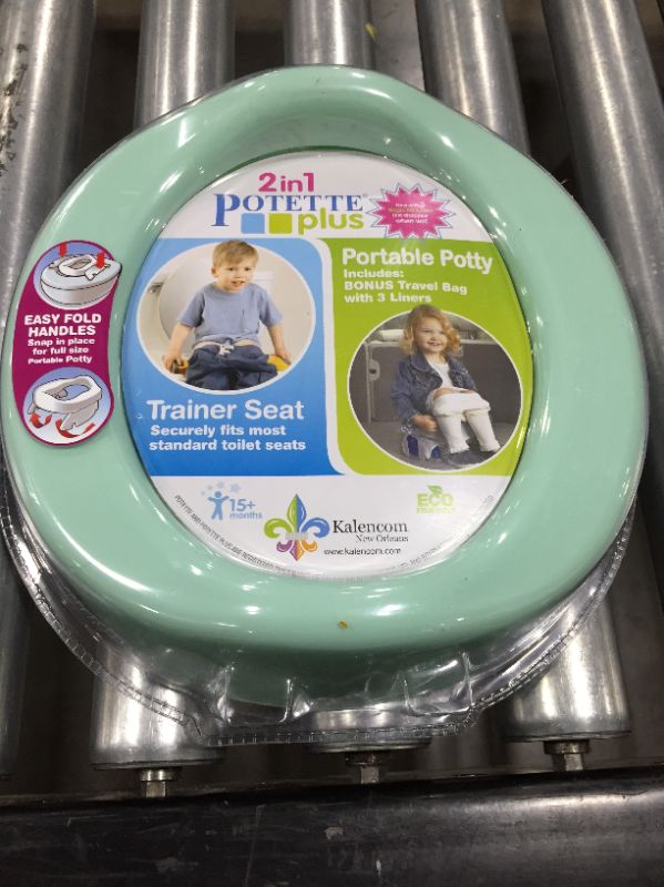 Photo 2 of Kalencom Potette Plus 2-in-1 Travel Potty Trainer Seat