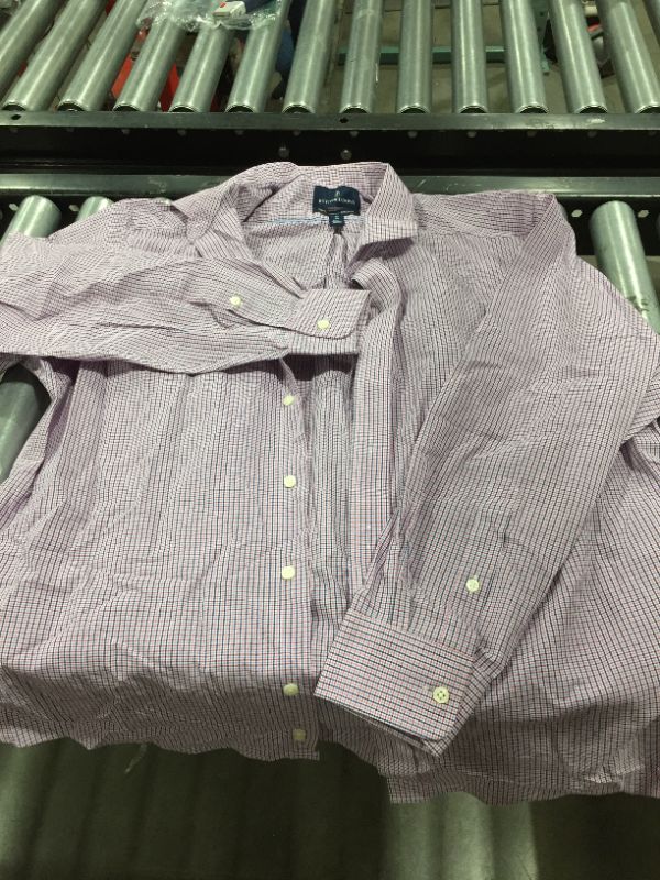 Photo 1 of Buttoned Down Men's Classic Fit Button Collar Pattern Dress Shirt
