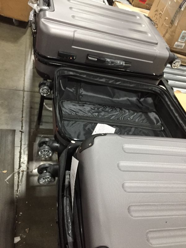 Photo 1 of 3PC Black Luggage Cases w/ Adjustable Configurable Lock
