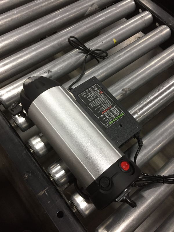 Photo 1 of Ebike Battery 36V 10Ah Lithium Ion Battery with Charger BMS Protection Board Bottle Electric Bike Battery Pack for 250W to 350W Motor Mountain Bicycle Silver