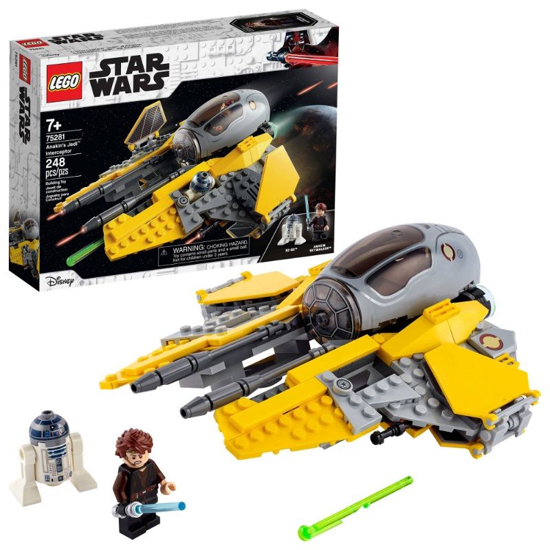 Photo 1 of LEGO Star Wars: Revenge of the Sith Anakin's Jedi Interceptor; Fun Building Toy 75281