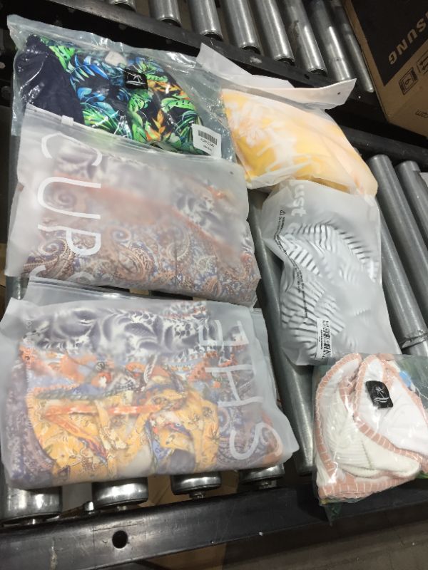 Photo 1 of Box lot - various womens clothing (various sizes, colors, and styles) ALL CLOTHING BRAND NEW, STILL HAS ORIGINAL PACKAGING AND TAGS 