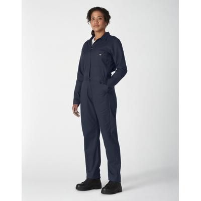 Photo 1 of Dickies Women's Flex Cooling Long Sleeve Coveralls - Dark Navy Size 2Xl (FV485F)