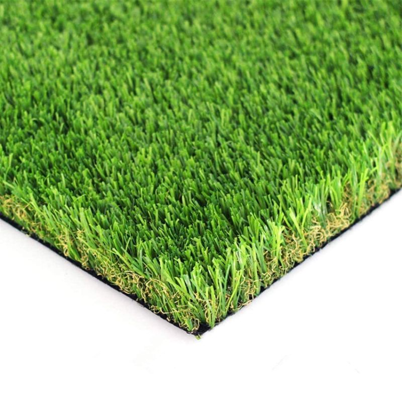 Photo 1 of 10ftx5ft Artificial Grass Fake Deluxe Synthetic Thick Lawn Pet Turf Perfect for Indoor/Outdoor Landscape