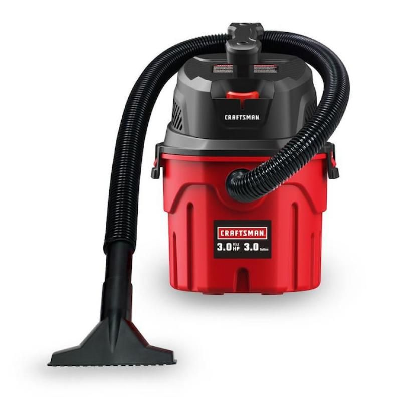 Photo 1 of CRAFTSMAN 3-Gallon Corded/ Portable Wet/Dry Shop Vacuum
