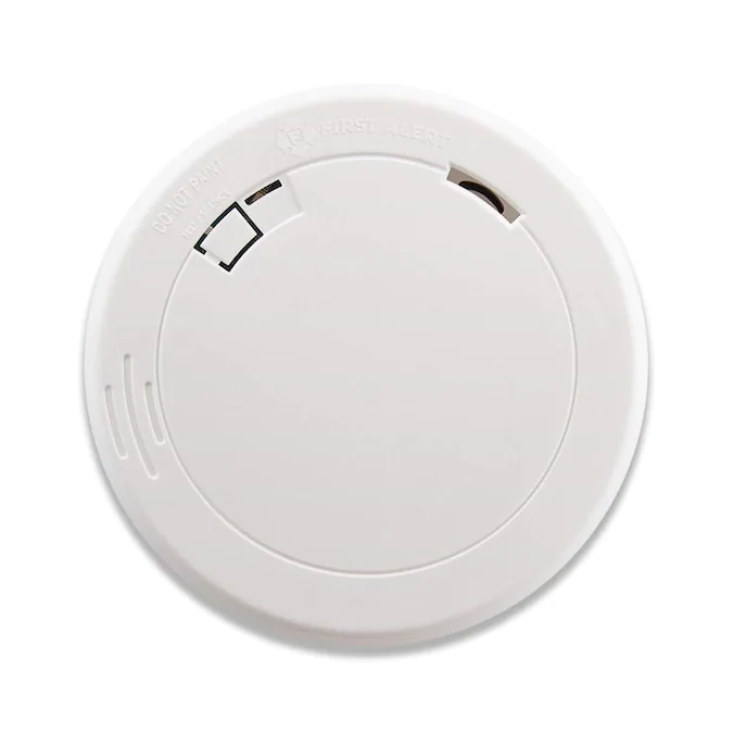 Photo 1 of First Alert 10-Year battery 10-Year Battery-Operated-Volt Photoelectric Sensor Smoke Detector