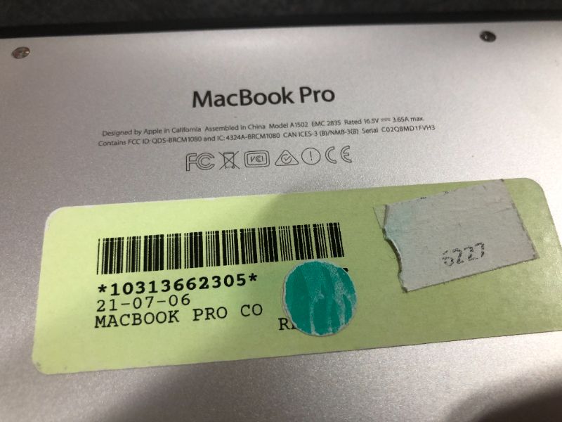 Photo 1 of Apple MacBook Pro 13-Inch "Core i5" 2.4