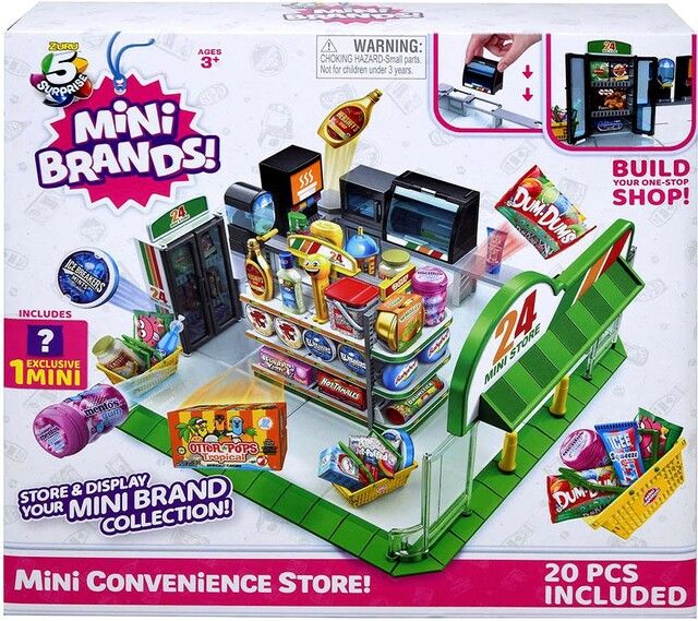Photo 1 of 5 Surprise Mini Brands! Mini Convenience Store! Store & Display Playset [20 Pieces]
