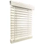 Photo 1 of 2 inch Cordless Faux Wood Blind 35.625 inch W x 96 INCH H
