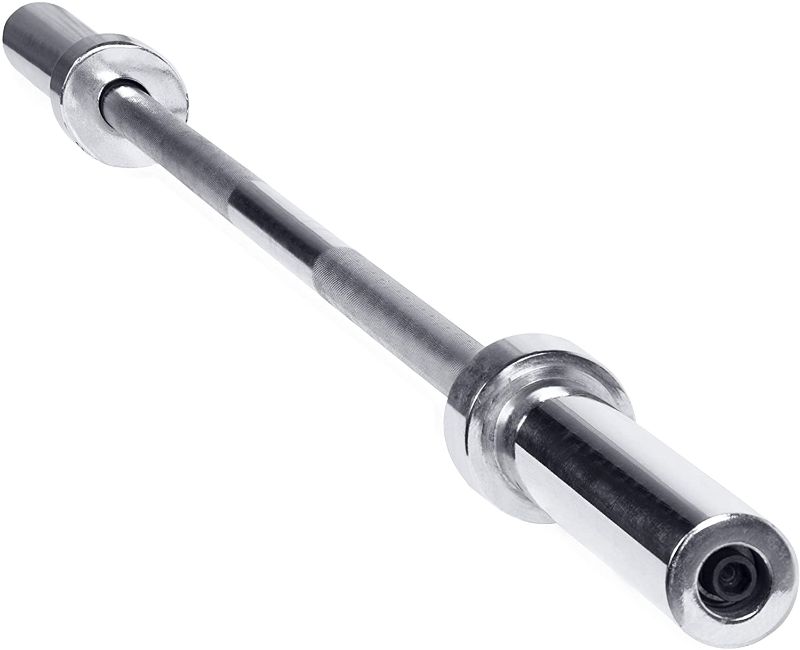 Photo 1 of CAP Barbell 6-Foot Solid Olympic Bar, Chrome (2-Inch)