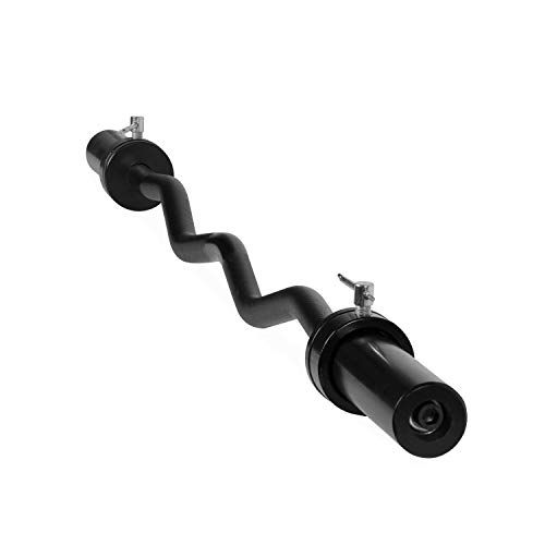 Photo 1 of CAP Barbell Olympic EZ Curl Bar, Black