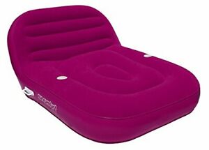 Photo 1 of Airhead SUN COMFORT COOL SUEDE Double Chaise Lounge Raspberry